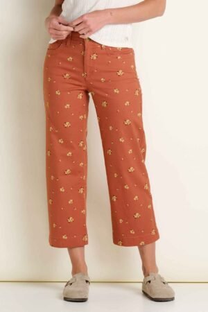Earthworks Wide Leg Crop Pant