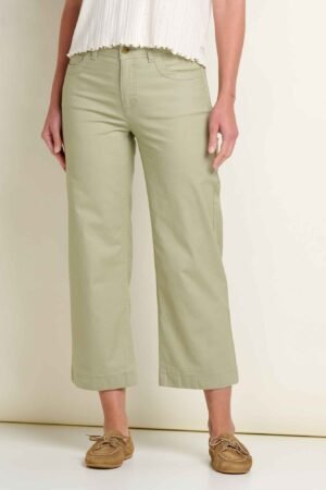 Earthworks Wide Leg Crop Pant